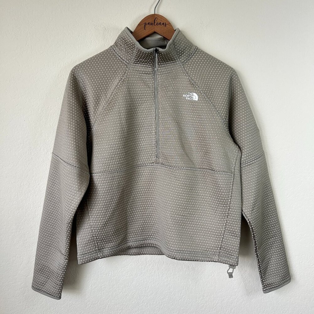 North Face Pullover Womens Small Thermoball Fleece Snap Side Outdoor Activewear